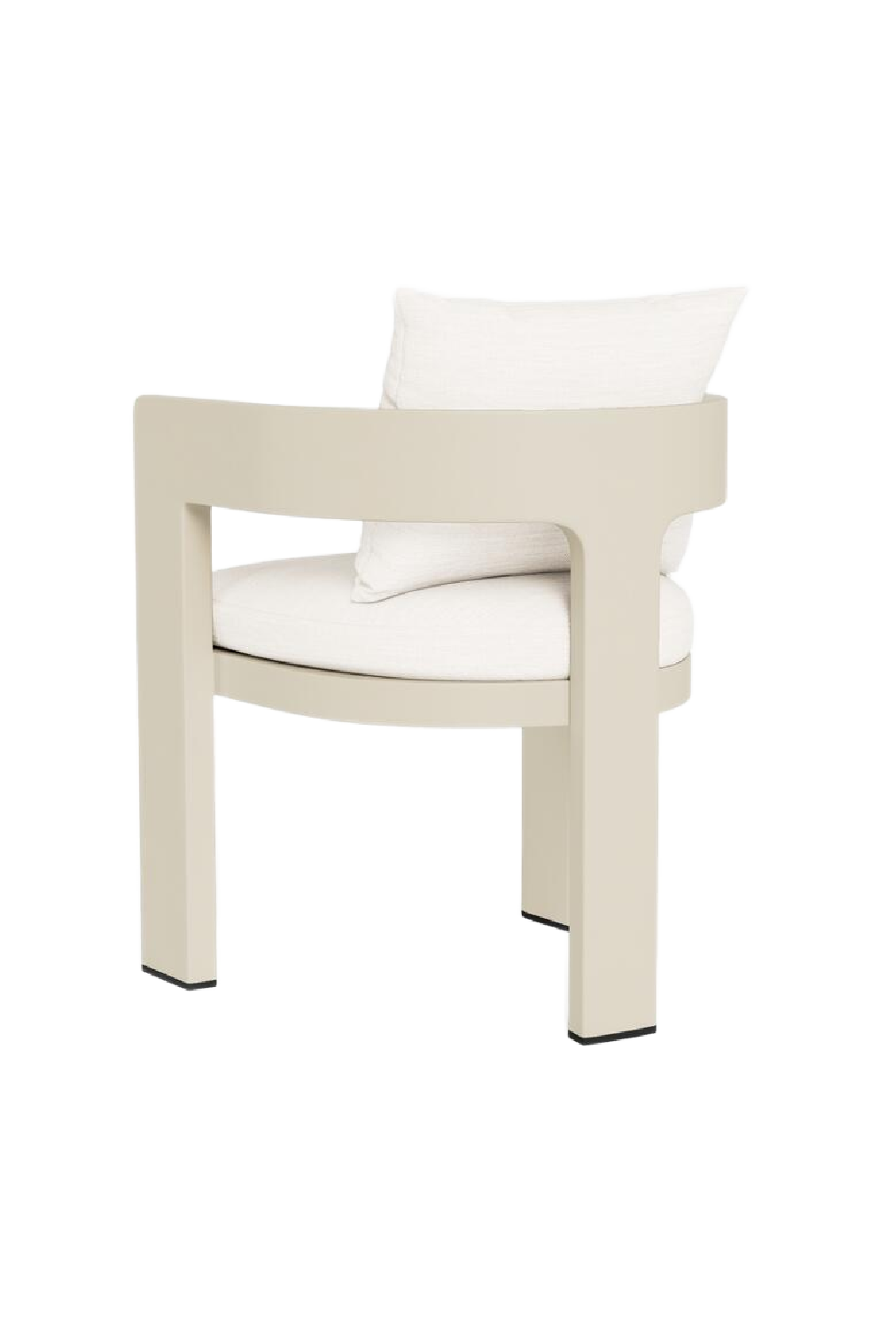 Outdoor Aluminium Dining Armchair | Andrew Martin Caicos | Woodfurniture.com