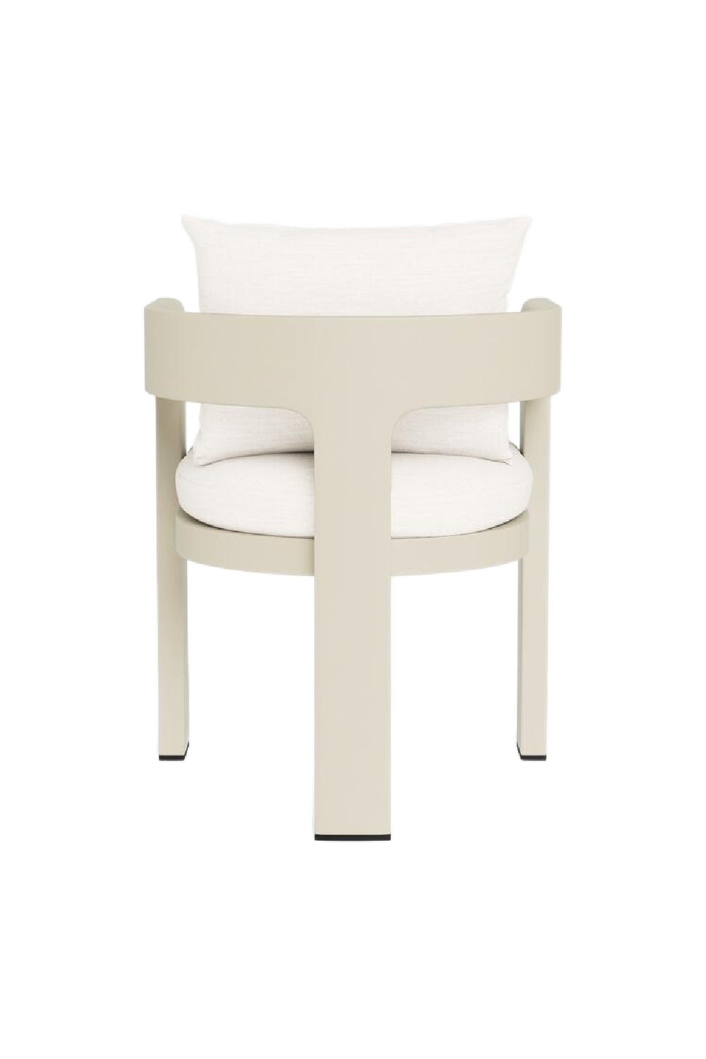 Outdoor Aluminium Dining Armchair | Andrew Martin Caicos | Woodfurniture.com