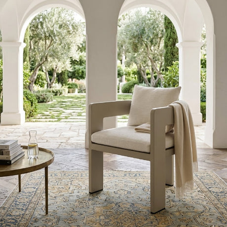   Outdoor Aluminum Dining Armchair | Oroa.com
