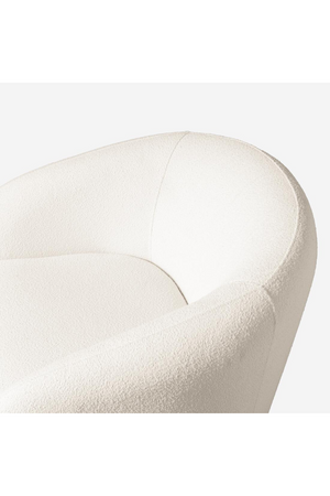 Ivory Outdoor Swivel Chair | Andrew Martin Como | Oroa.com