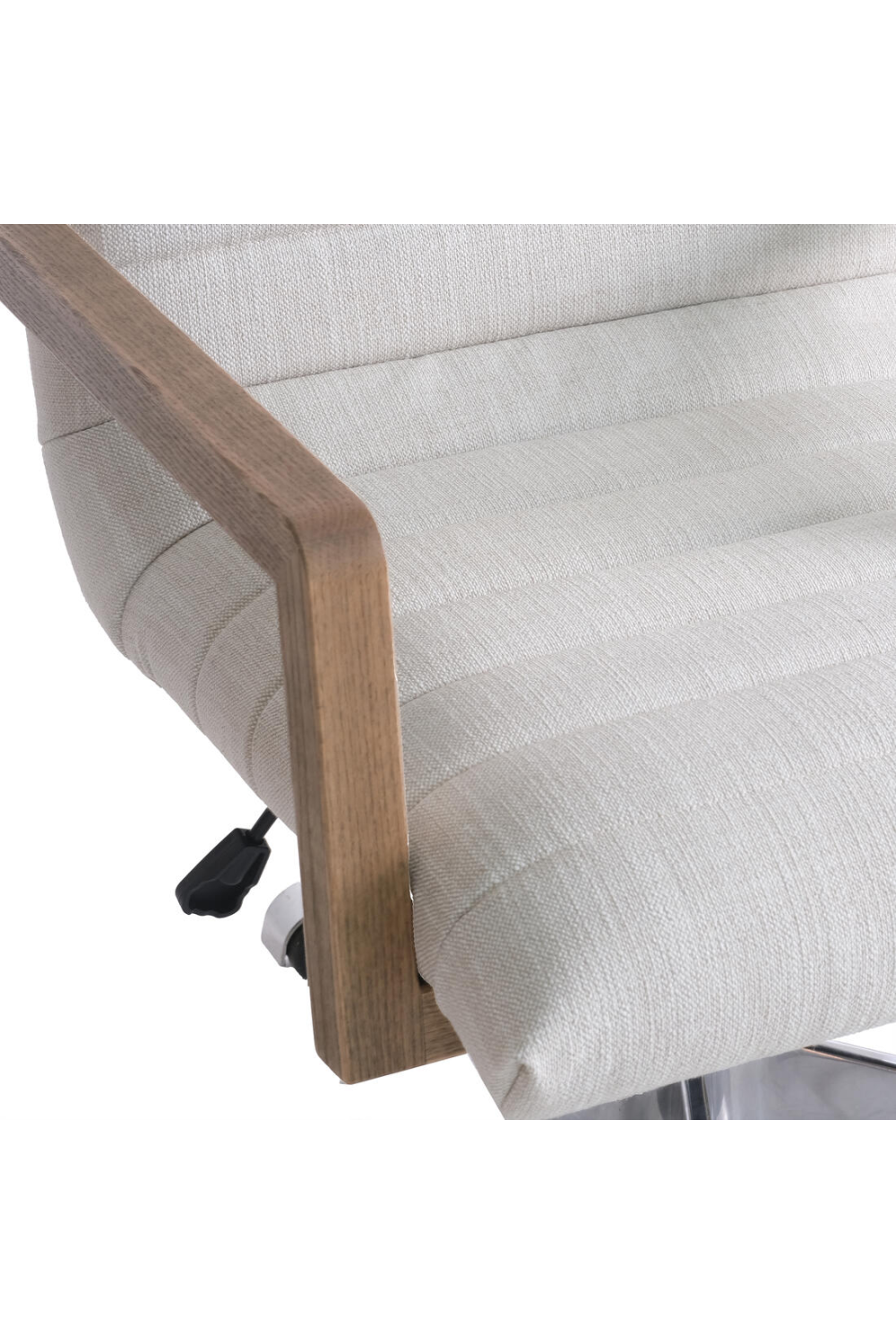 Neutral Weave Swivel Desk Chair | Andrew Martin Collingham | Oroa.com