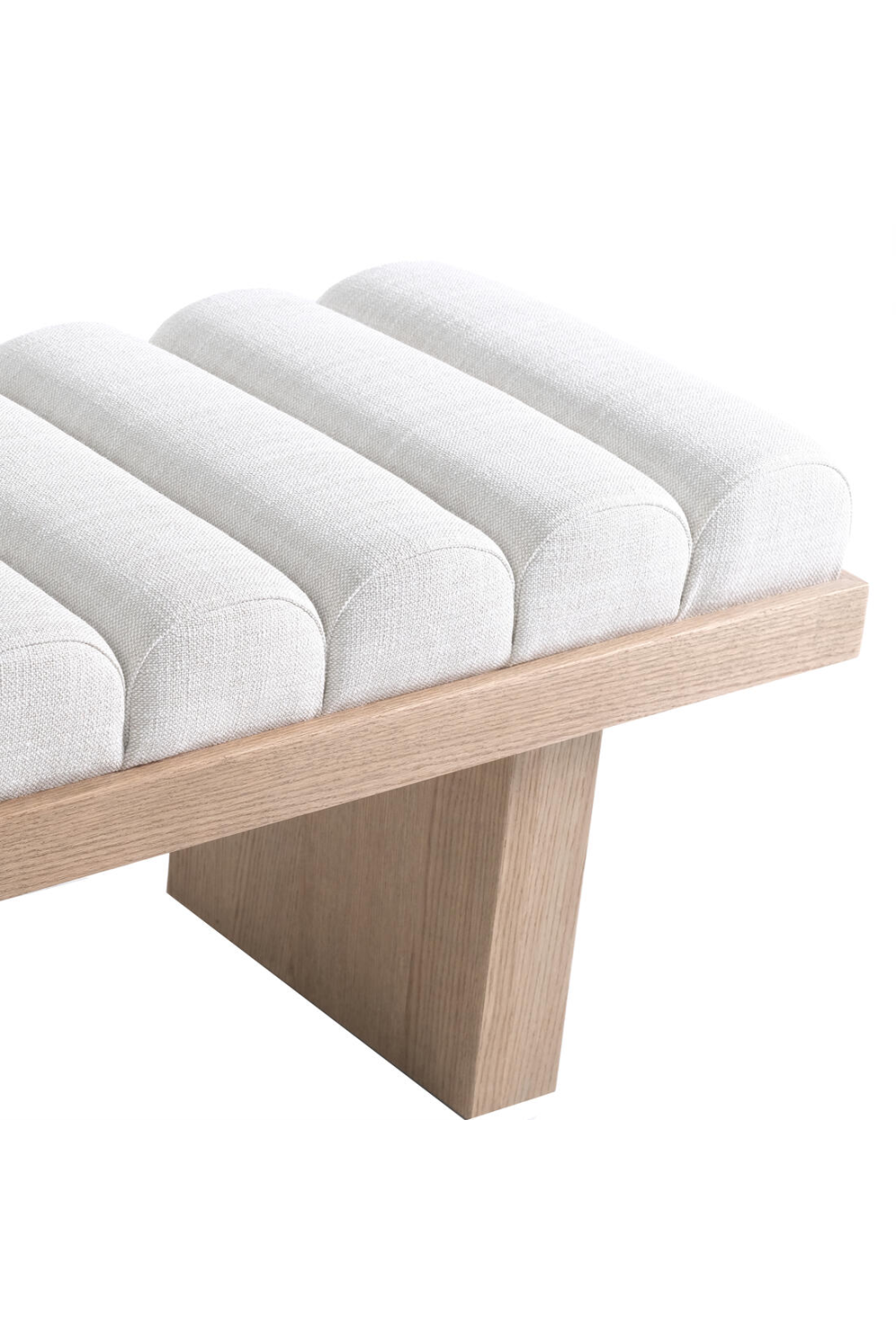 Scalloped Seat Ottoman | Andrew Martin Exeter | Oroa.com