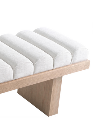 Scalloped Seat Ottoman | Andrew Martin Exeter | Oroa.com