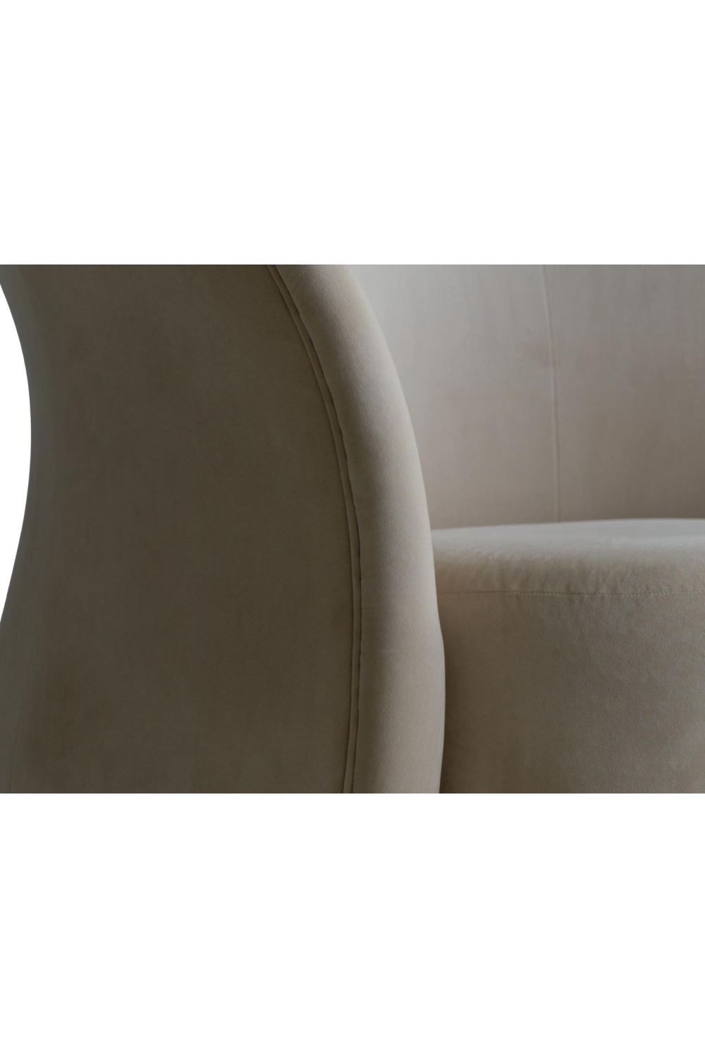 Gray Velvet Dining Chair | Andrew Martin Olori | Oroa.com