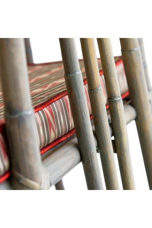 Painted Bamboo Dining Armchair | Andrew Martin Tiberius  | Oroa.com