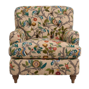   Modern European furniture - Floral Print Lounge Chair - www.oroa.com | Oroa.com