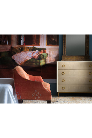 Natural Ash 6-Drawer Chest L | Andrew Martin Raffles | Oroa.com