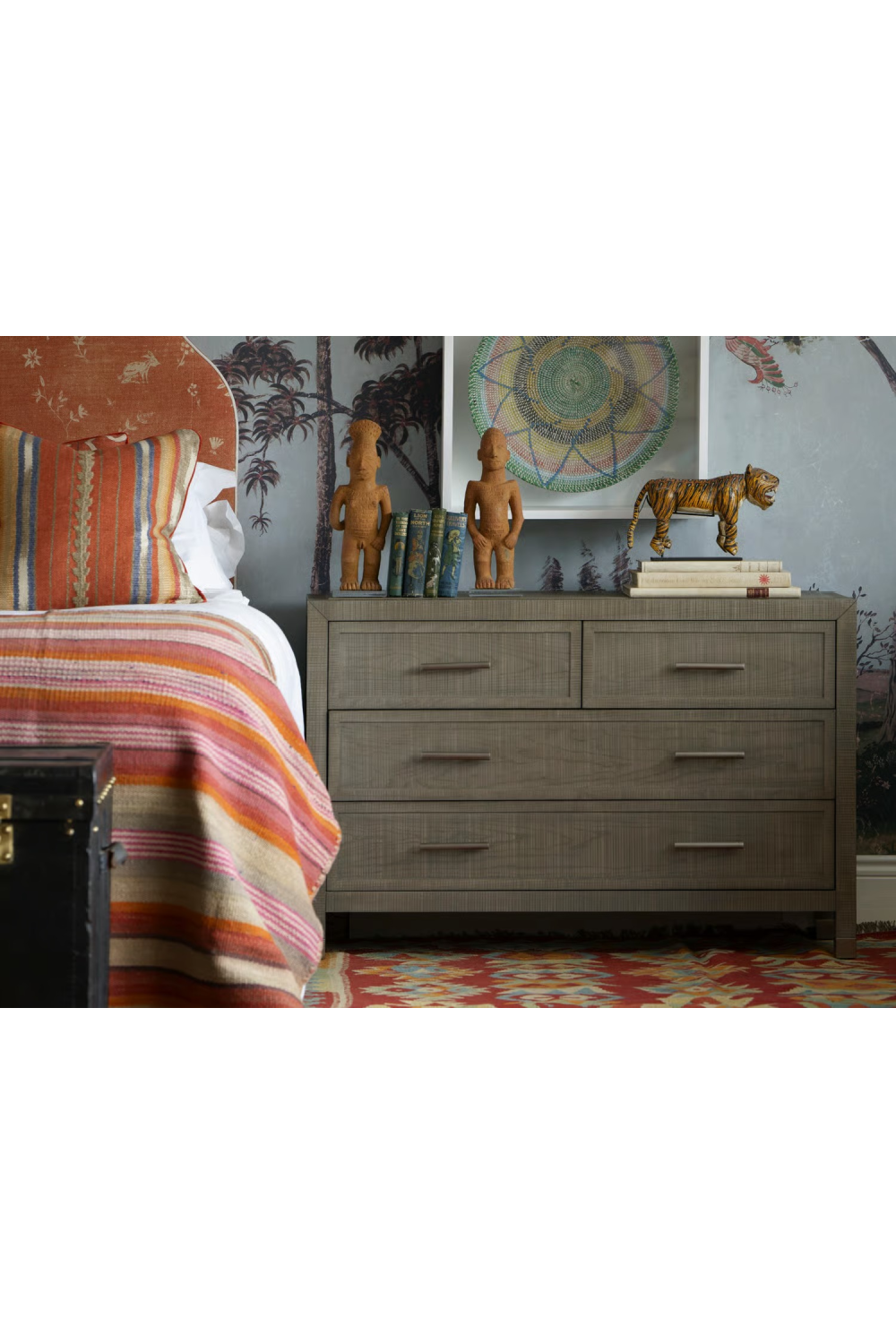 Wooden 5-Drawer Chest M | Andrew Martin Raffles | Oroa.com