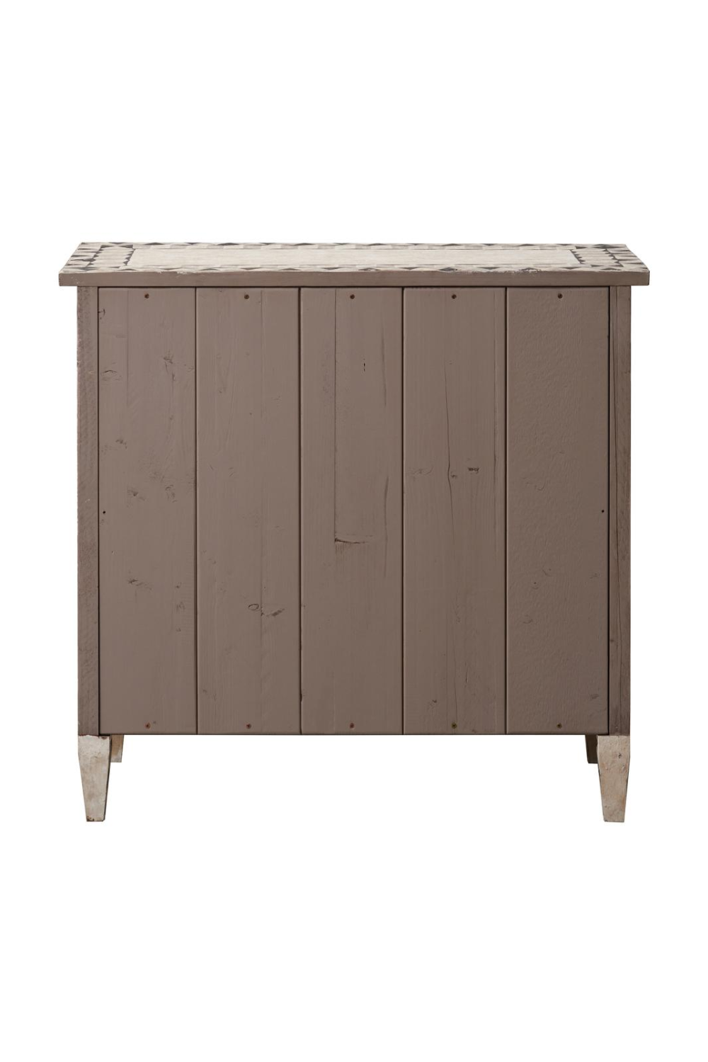 Gray Geometric 3-Drawer Chest | Andrew Martin Donato | Oroa.com