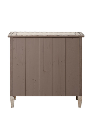 Gray Geometric 3-Drawer Chest | Andrew Martin Donato | Oroa.com