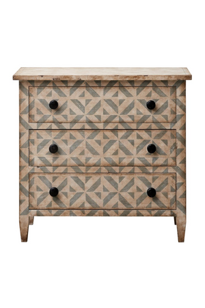 Hand-Painted 3-Drawer Chest | Andrew Martin Sandro | Oroa.com