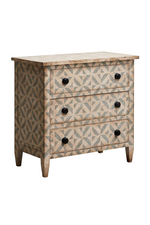 Hand-Painted 3-Drawer Chest | Andrew Martin Sandro | Oroa.com