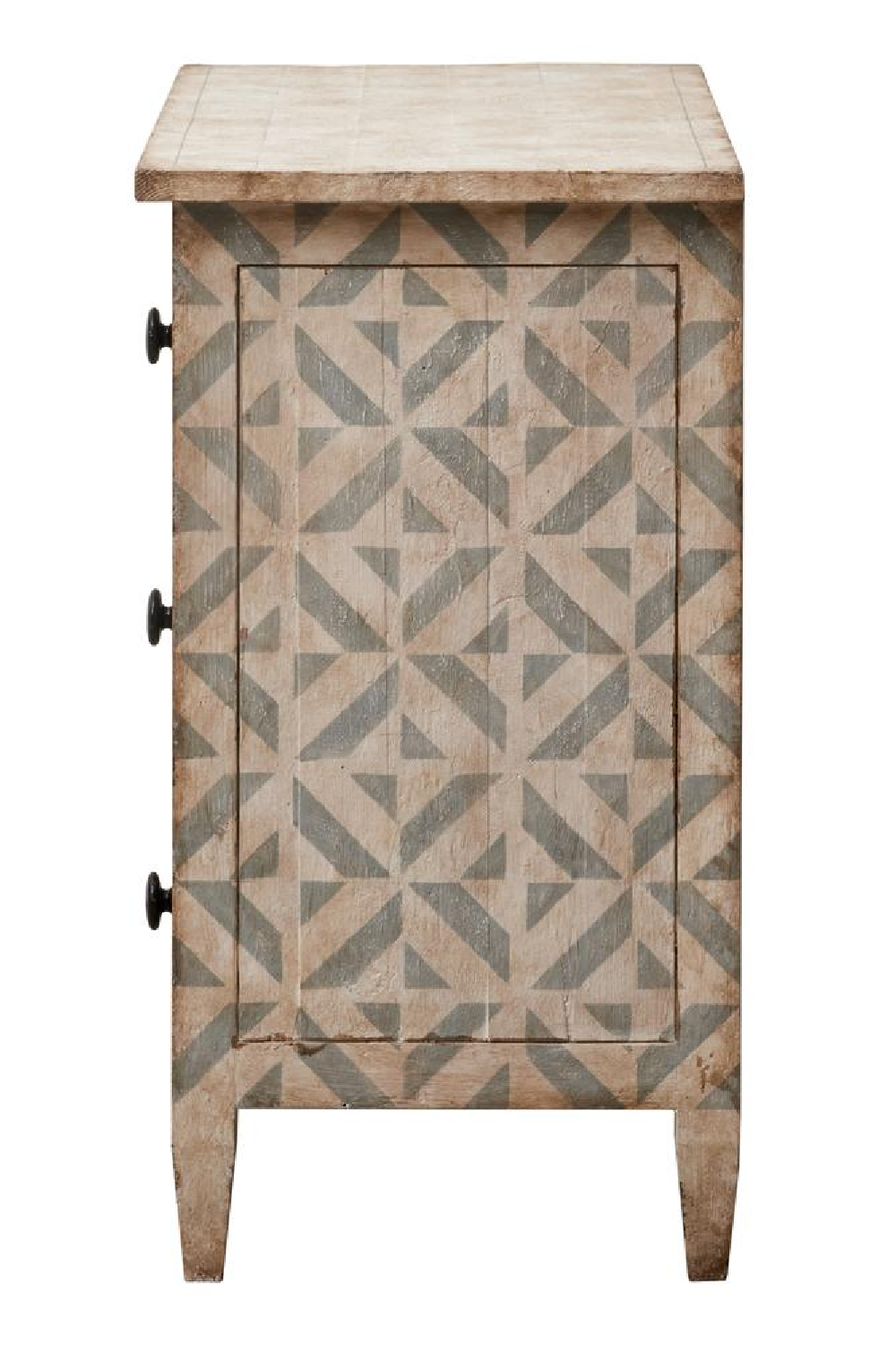 Hand-Painted 3-Drawer Chest | Andrew Martin Sandro | Oroa.com