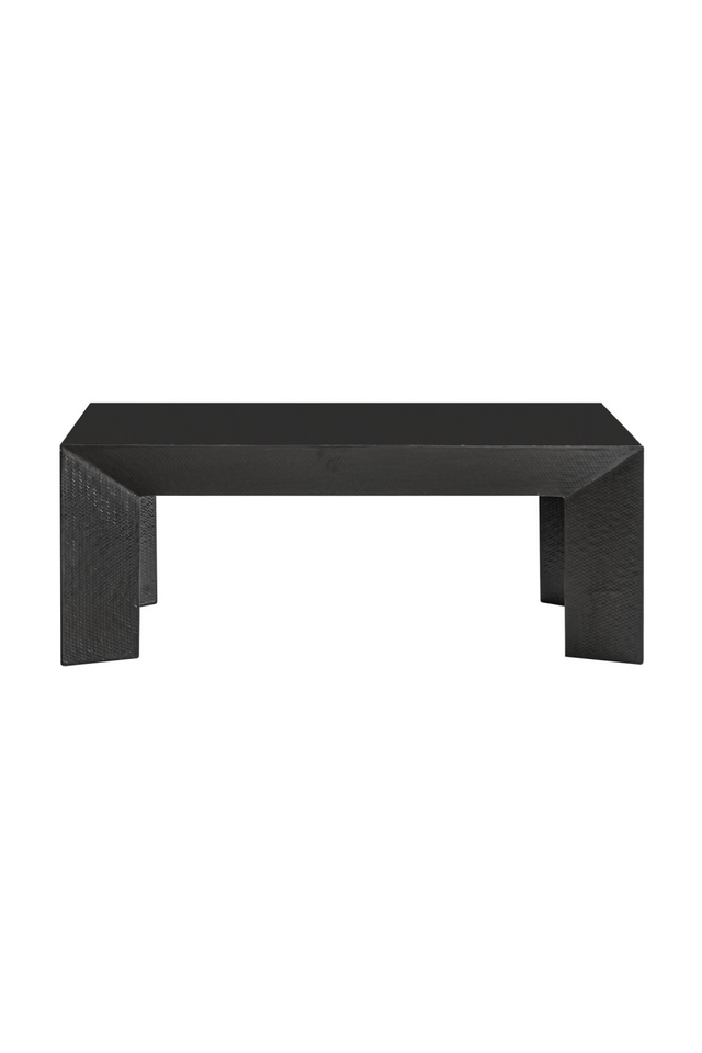 Black Lacquered Coffee Table | Andrew Martin Jupiter | Oroa.com