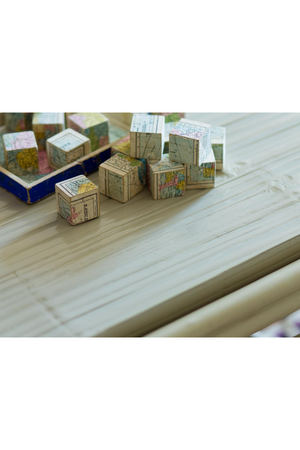 Taupe Bamboo Coffee Table | Andrew Martin Invictus | Oroa.com