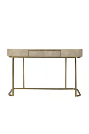 1-Drawer Shagreen Desk | Andrew Martin Jacques | Oroa.com