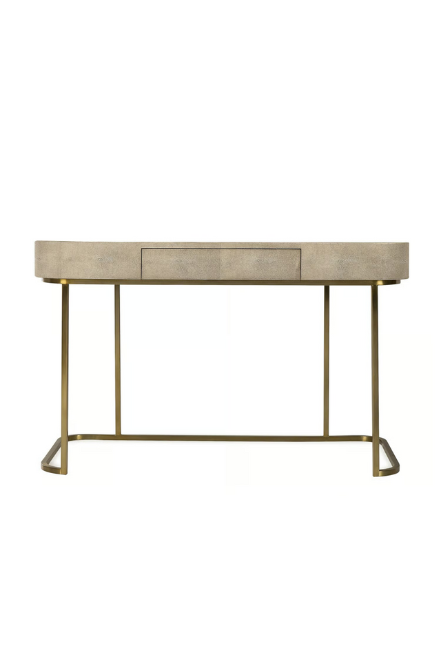 1-Drawer Shagreen Desk | Andrew Martin Jacques | Oroa.com