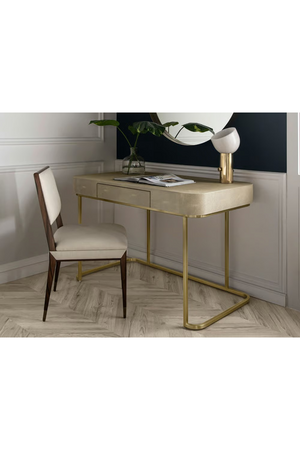 1-Drawer Shagreen Desk | Andrew Martin Jacques | Oroa.com