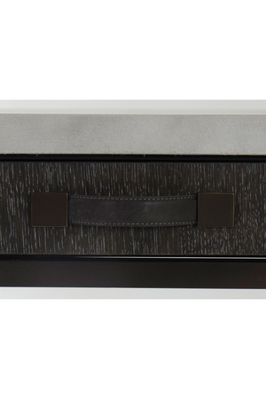 Concrete Top 3-Drawer Desk | Andrew Martin Emerson | Oroa.com