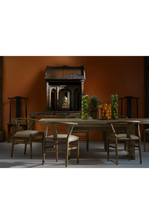 Wooden Ash Extending Dining Table | Andrew Martin Raffles