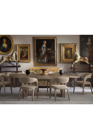 Wooden Ash Extending Dining Table | Andrew Martin Raffles