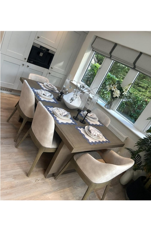 Wooden Ash Extending Dining Table | Andrew Martin Raffles