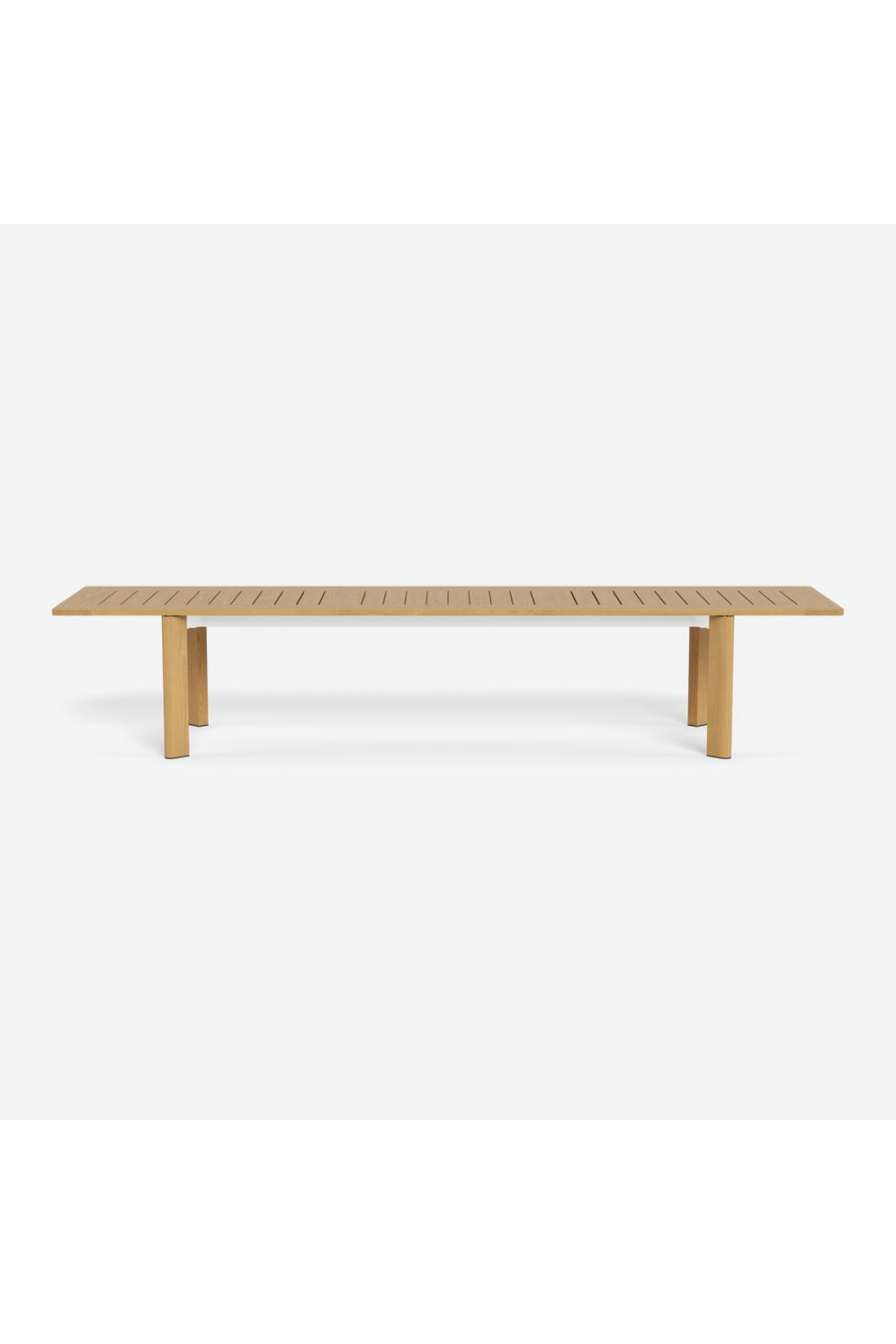 Teak Outdoor Extending Dining Table | Andrew Martin Byron | Oroa.com