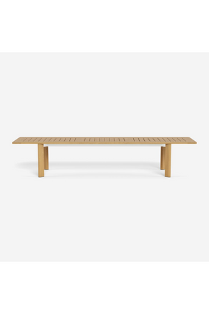Teak Outdoor Extending Dining Table | Andrew Martin Byron | Oroa.com