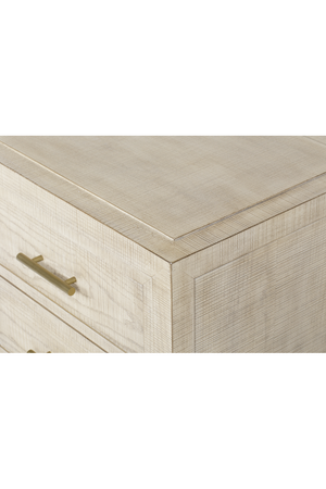 2 Drawer Natural Nightstand | Andrew Martin Raffles | OROA.com
