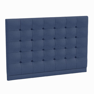   Blue Quilted Headboard | Oroa.com