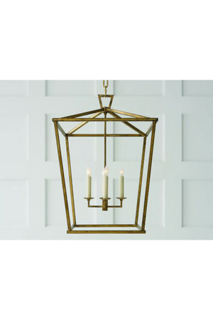 Iron Framed Candle Pendant Lamp | Andrew Martin Darlana | Oroa.com