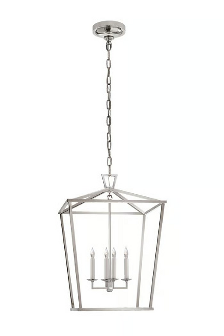 Iron Framed Candle Pendant Lamp | Andrew Martin Darlana | Oroa.com