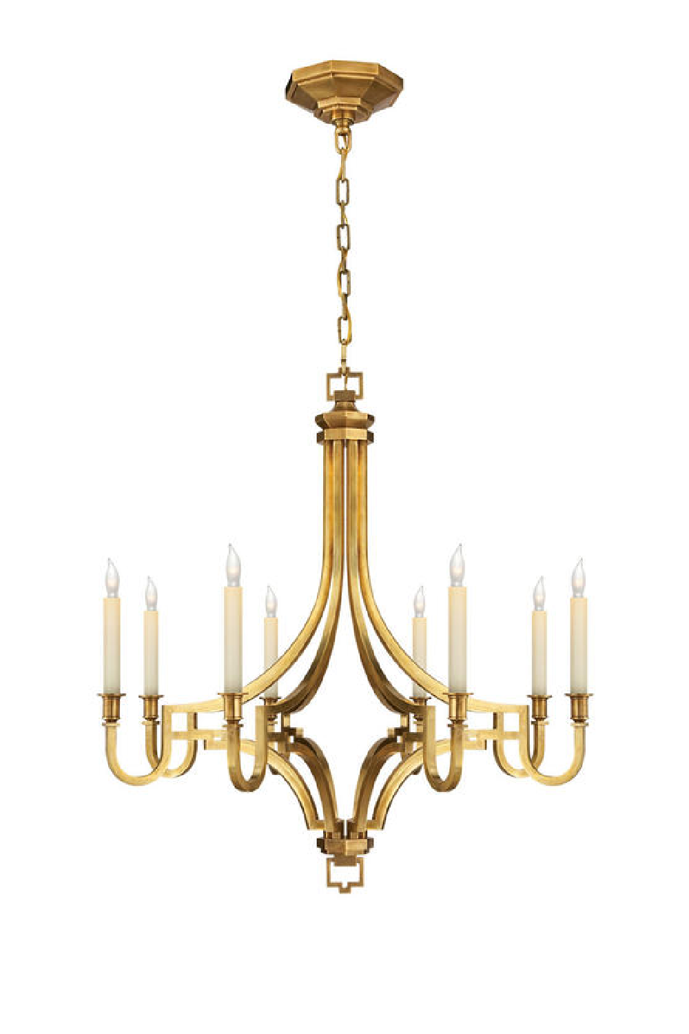 Eight-Candle Chandelier | Andrew Martin Mykonos | Oroa.com