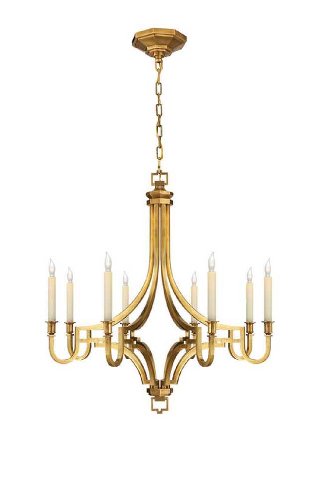 Eight-Candle Chandelier | Andrew Martin Mykonos | Oroa.com