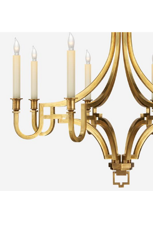 Eight-Candle Chandelier | Andrew Martin Mykonos | Oroa.com