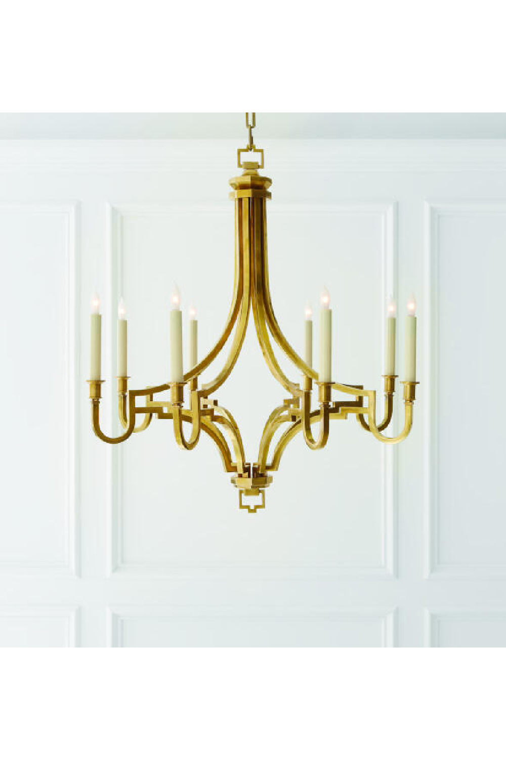 Eight-Candle Chandelier | Andrew Martin Mykonos | Oroa.com