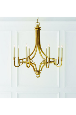 Eight-Candle Chandelier | Andrew Martin Mykonos | Oroa.com