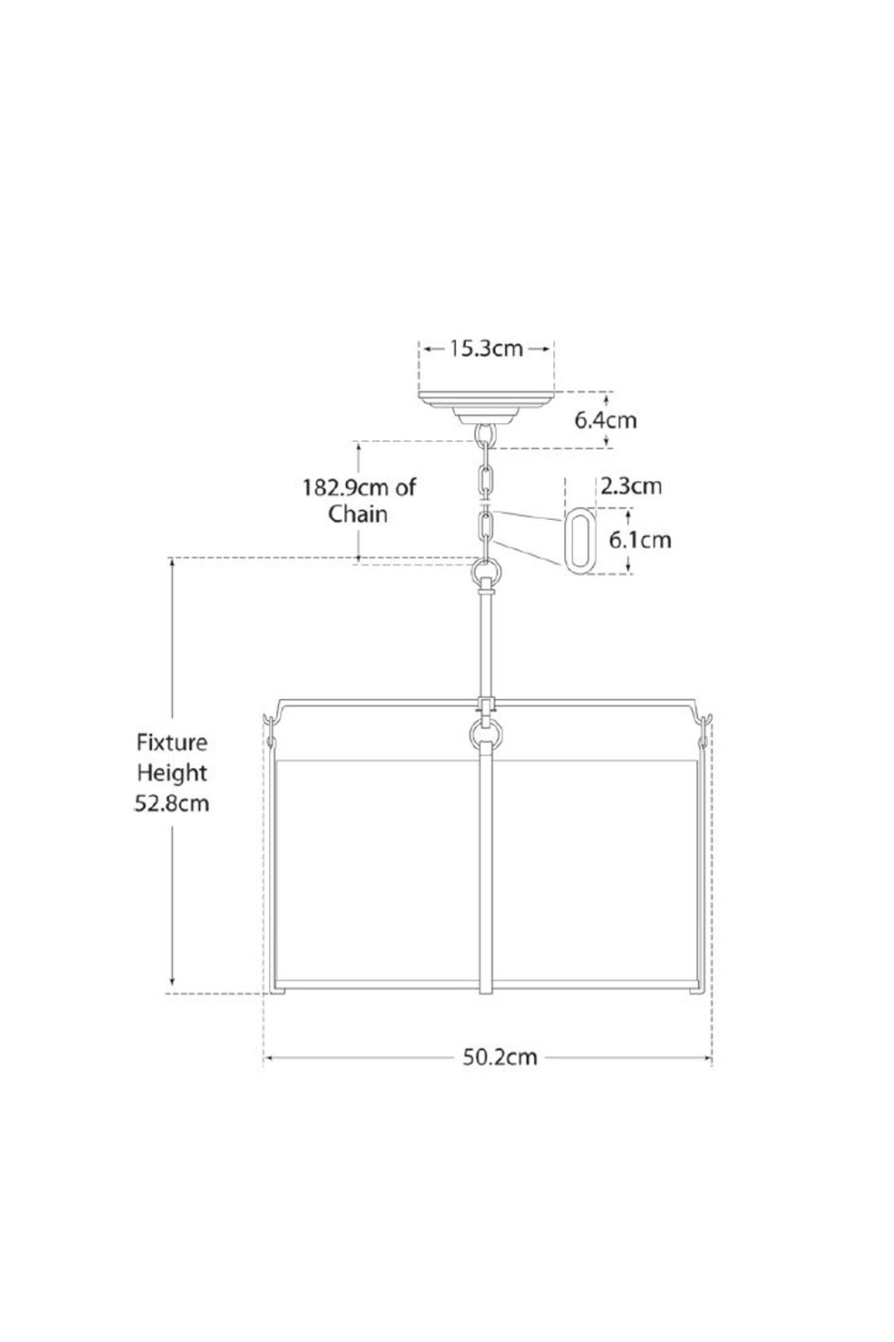 White Linen Pendant Lamp | Andrew Martin Aspen | Oroa.com