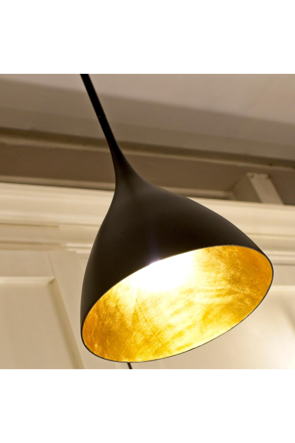 Gold Interior Pendant Lamp | Andrew Martin Agnes | Oroa.com