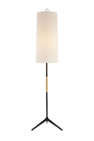 Elongated Linen Shade Floor Lamp | Andrew Martin Frankfort | Oroa.com