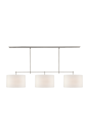 Brass Bar Paper Shade Pendant Light L | Andrew Martin | Oroa.com