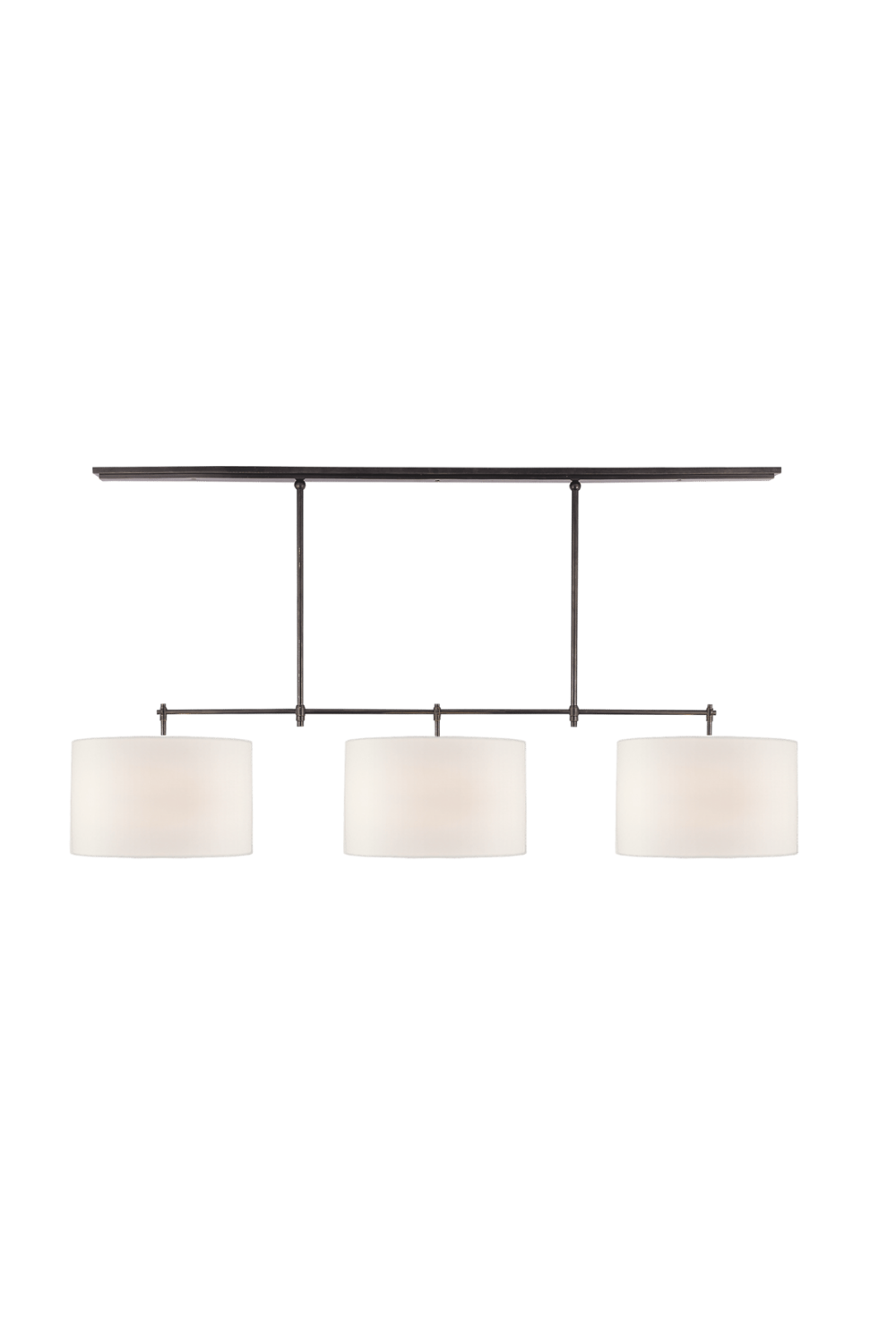 Brass Bar Paper Shade Pendant Light L | Andrew Martin | Oroa.com