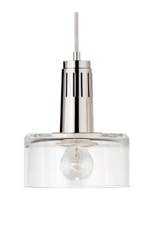 Industrial Style Glass Pendant Lamp | Andrew Martin Iris | Oroa.com