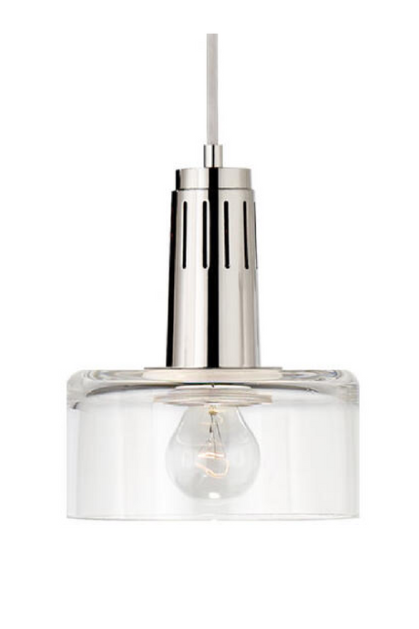 Industrial Style Glass Pendant Lamp | Andrew Martin Iris | Oroa.com