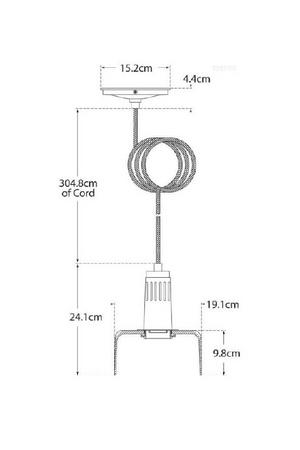 Industrial Style Glass Pendant Lamp | Andrew Martin Iris | Oroa.com