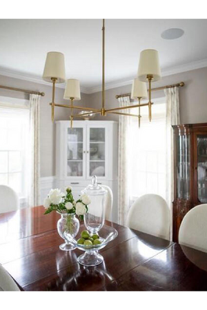 Linen Shades Linear Chandelier | Andrew Martin Bryant | Oroa.com