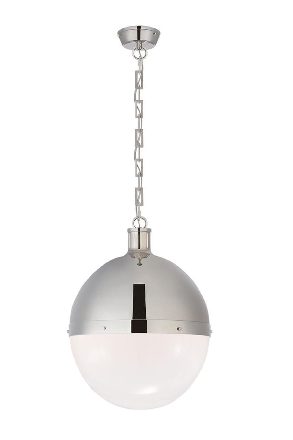White Glass Ball Pendant Lamp | Andrew Martin Hicks | Oroa.com