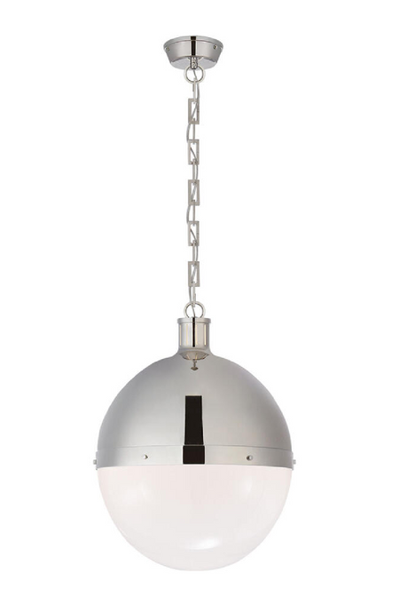White Glass Ball Pendant Lamp | Andrew Martin Hicks | Oroa.com