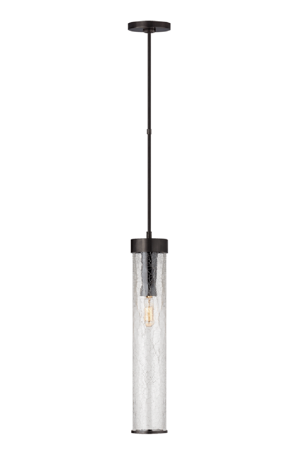 Crackled Glass Tube Pendant Light | Andrew Martin Liaison | Oroa.com