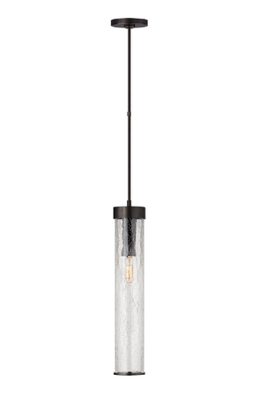 Crackled Glass Tube Pendant Light | Andrew Martin Liaison | Oroa.com